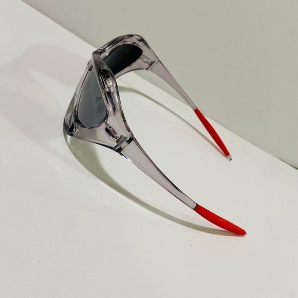 Steampunk chunky futuristic racing sunglasses main image 5